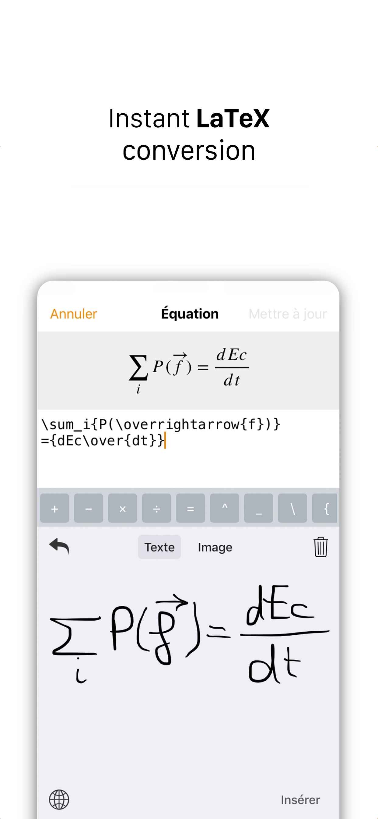 MathKey - LaTeX Converter