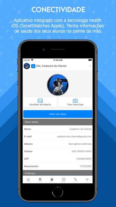 Gestor Fitness Screenshot