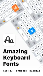 keyboard fonts & emoji maker iphone screenshot 1