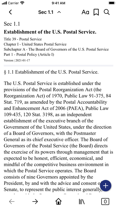 CFR 39 - Postal Service Screenshot 2 - AppWisp.com CFR 39 - Postal Service Screenshot 2 - AppWisp.com