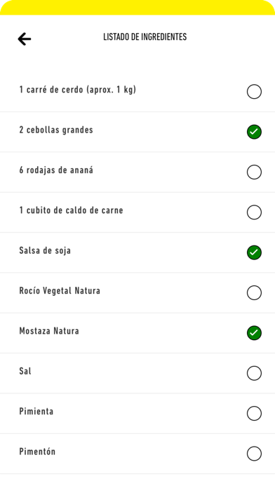 Recetas Natura Screenshot