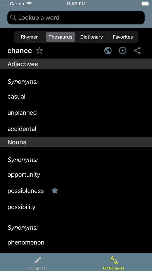 #9. Poet Assistant (iOS) 由: Carmen Alvarez