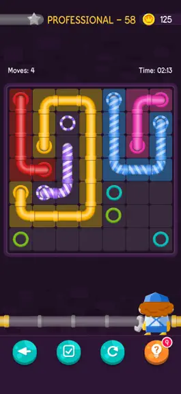 Game screenshot Pipe Lines Puzzle apk