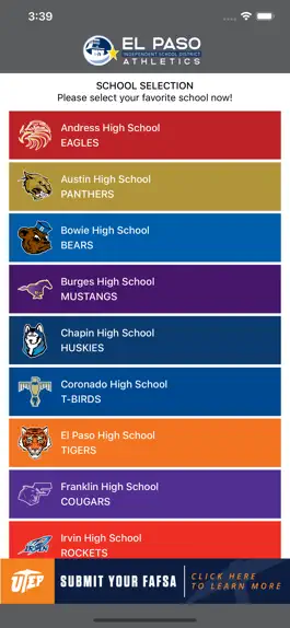 Game screenshot El Paso ISD Athletics apk