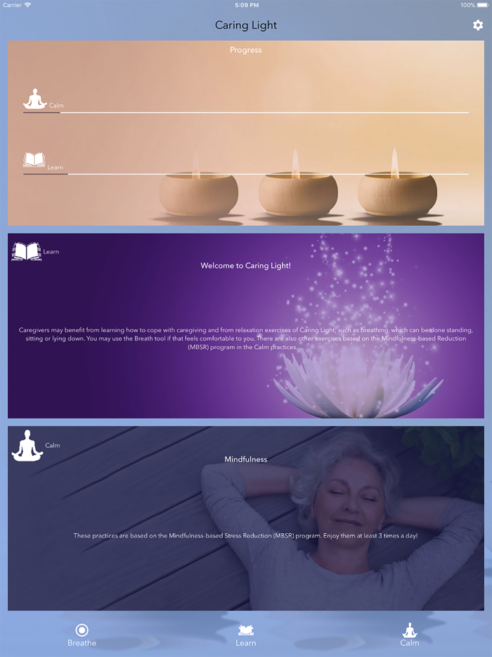 Caring Light for Caregivers