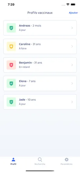 Game screenshot MesVaccins - Suivi des vaccins mod apk