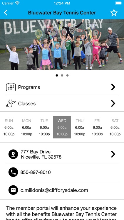 Bluewater Bay Tennis Center screenshot-5