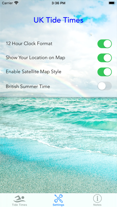 UK Tide Times Screenshot