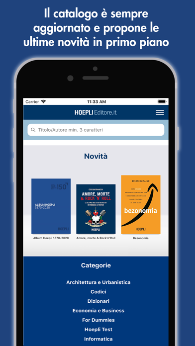 Screenshot #1 pour Catalogo Hoepli