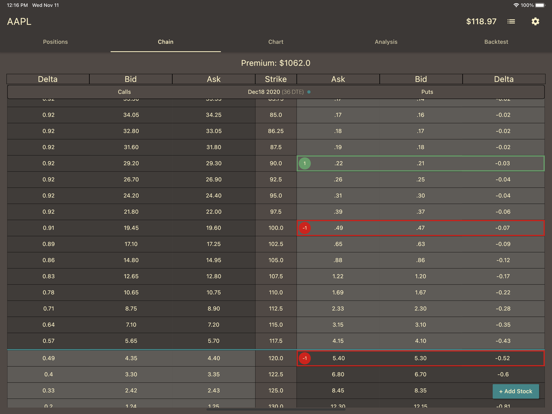 hedge-app iPad screenshot 3 - Finance app