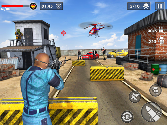 Commando Cover Shooting Strike