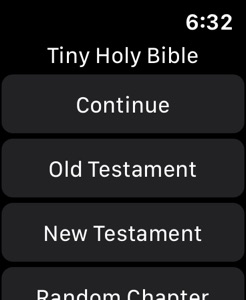 Tiny Holy Bible KJV King James screenshot #1 for Apple Watch