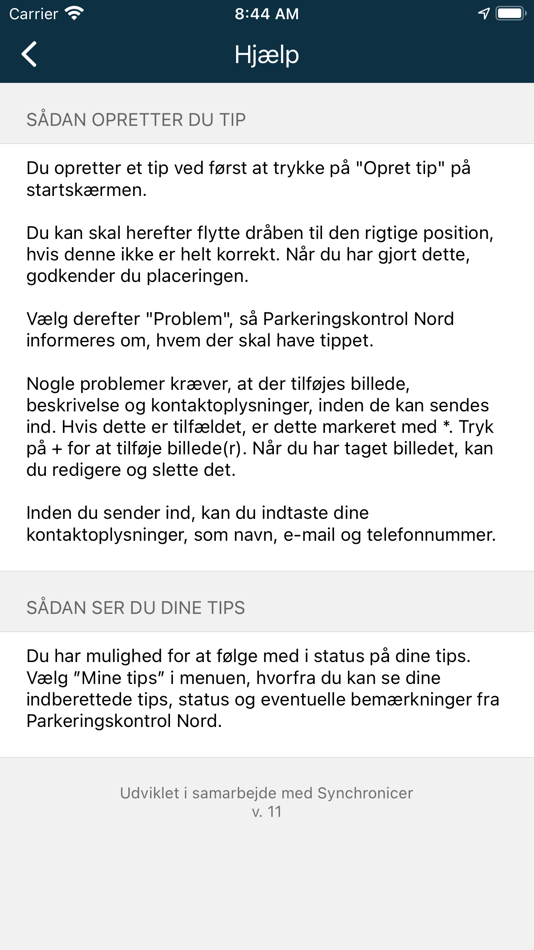 #6. Tip Parkeringskontrol (iOS) 由: Aalborg Kommune