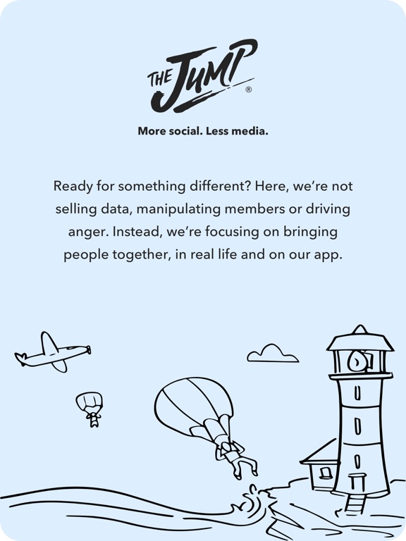 The Jump App iPad screenshot 6 - Social Networking app