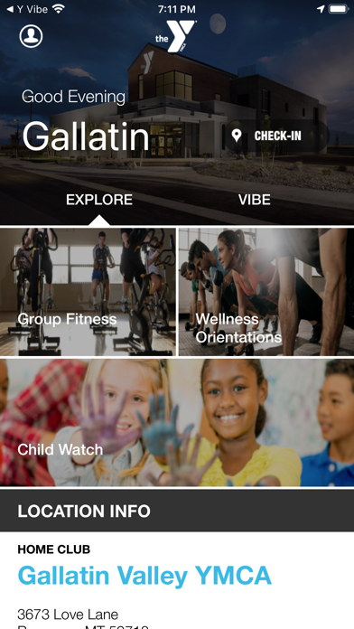 Gallatin Valley YMCA Screenshot