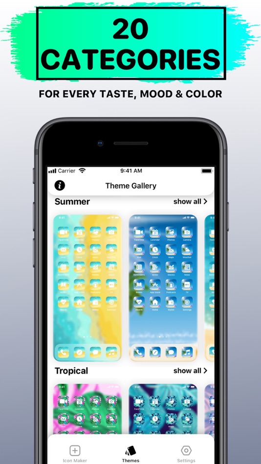 #4. X Icon Changer: Icons & Themes (iOS) 由: Uladzislau Yanushka