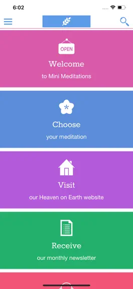 Game screenshot Mini Meditations apk