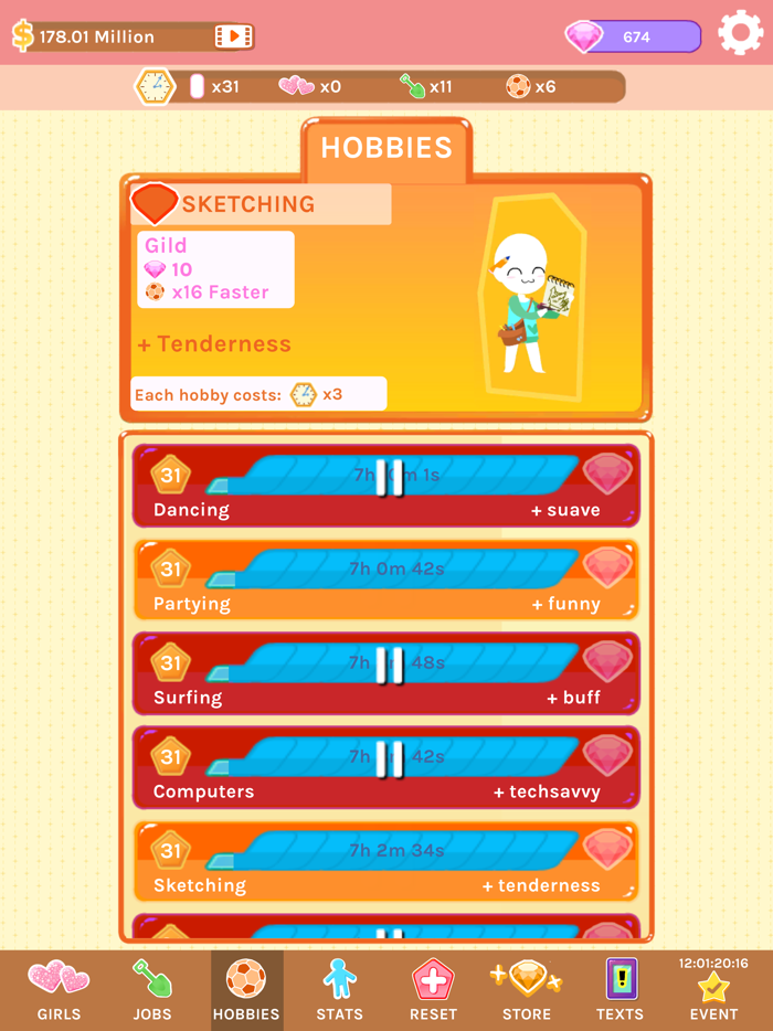 Crush Crush - Idle Dating Sim