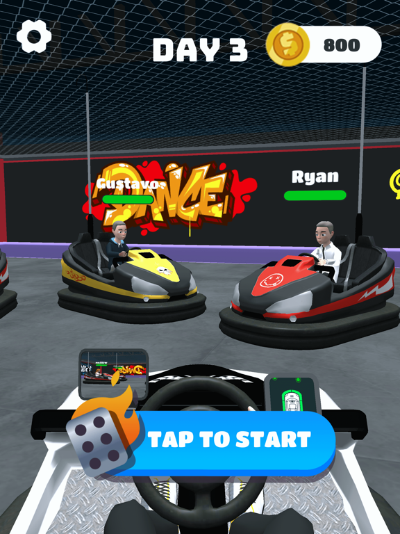 Screenshot #4 pour Bumper Cars 3D
