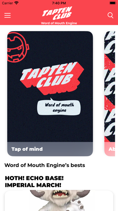 Tapten Club Screenshot