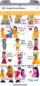 Punjabi Emoji Stickers screenshot #5 for iPhone