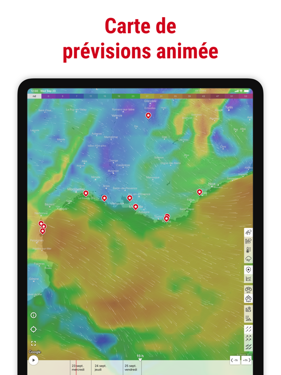 Windfinder: carte vent & météo Windfinder: carte vent & météo