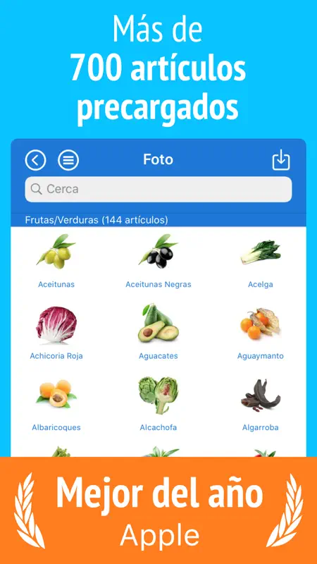IntelliList Lista de la Compra screenshot 2 of 10