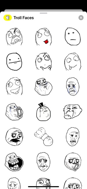 Troll Face Rage Stickers na App Store