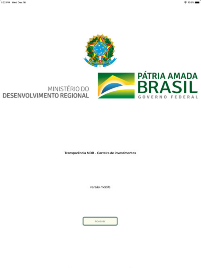 Transparência - MDR