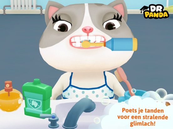 Dr. Panda Badtijd iPad app afbeelding 4