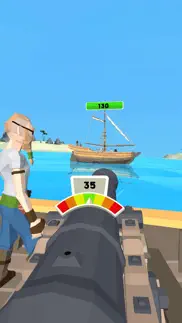 pirate attack: sea battle iphone screenshot 2