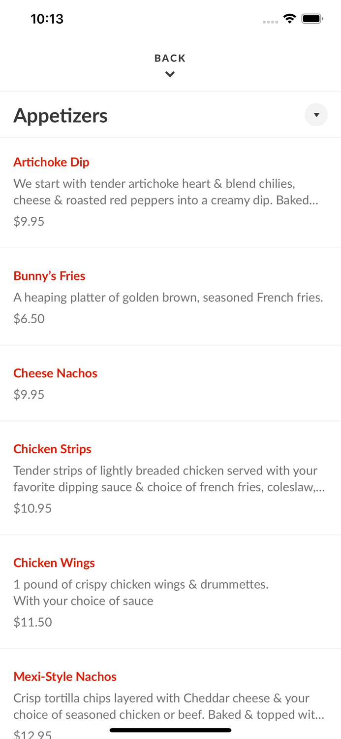 Bunnys Bar and Grill