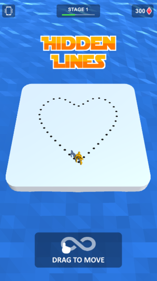 #1. Hidden Lines (iOS) Podle: MARS BARS TOV