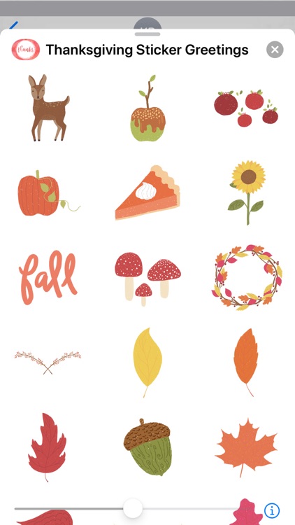Thanksgiving Sticker Greetings screenshot-5