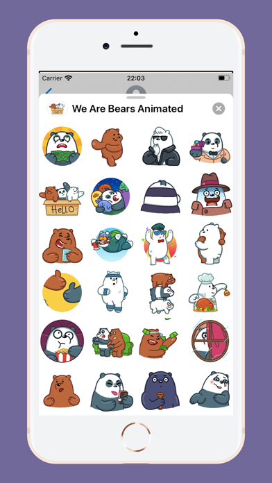 We Are Bears Animated Screenshot 1 - AppWisp.com We Are Bears Animated Screenshot 1 - AppWisp.com