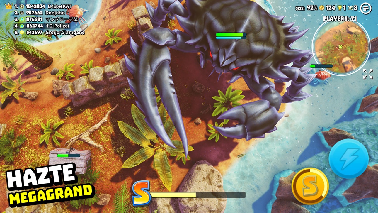 King of Crabs Hack screenshot 2 - iOS game interface