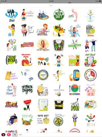 Diet Stickers 2020のおすすめ画像4