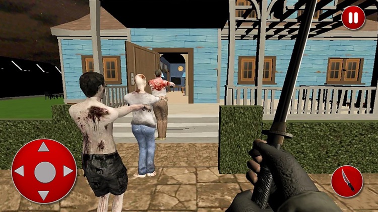 Scary Zombie Raft Survival War screenshot-7