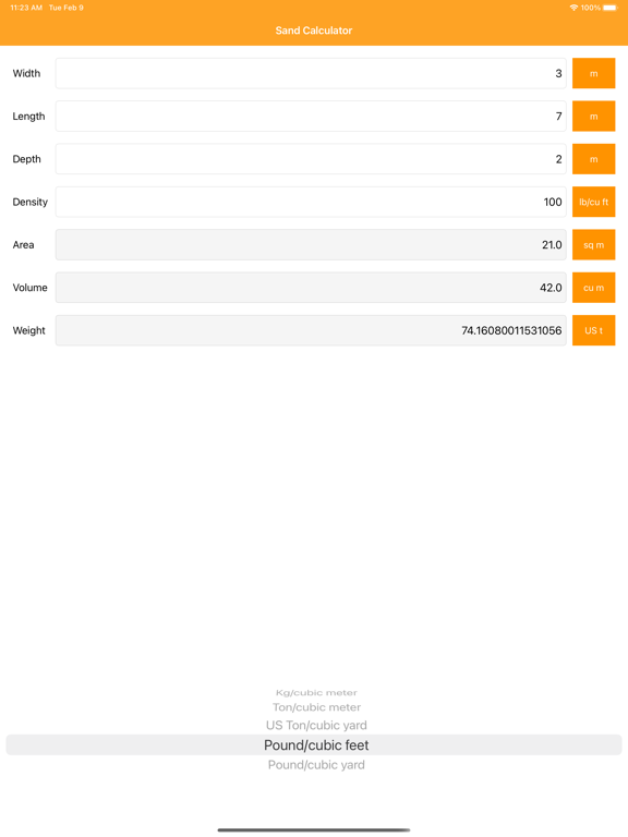 Screenshot #6 pour Sand Calculator