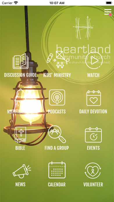 Heartland Community Church App Screenshot