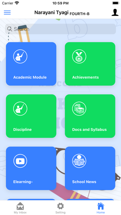 AES School App Screenshot