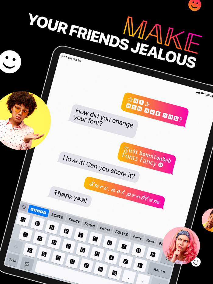 Fonts Fancy - Cool Keyboard