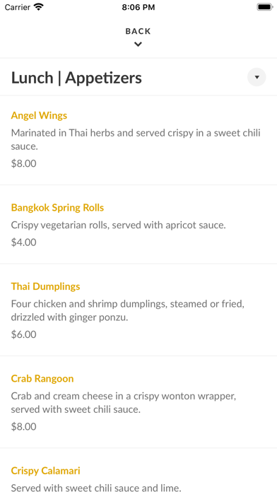 Siam Sushi Tallahassee Screenshot