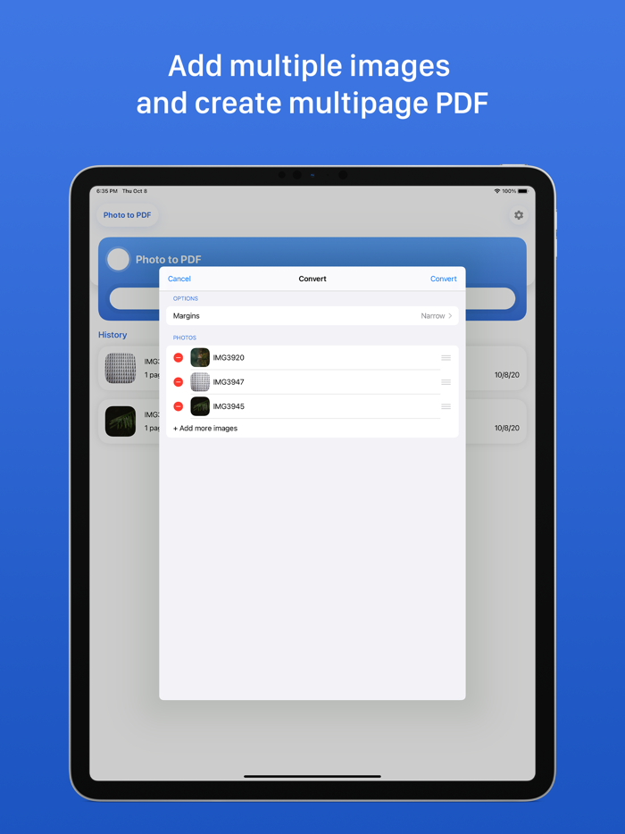 Photo to PDF Image Converter