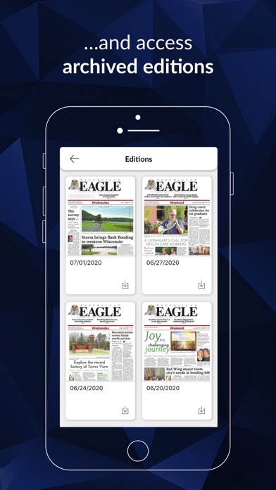 Republican-Eagle E-paper Screenshot