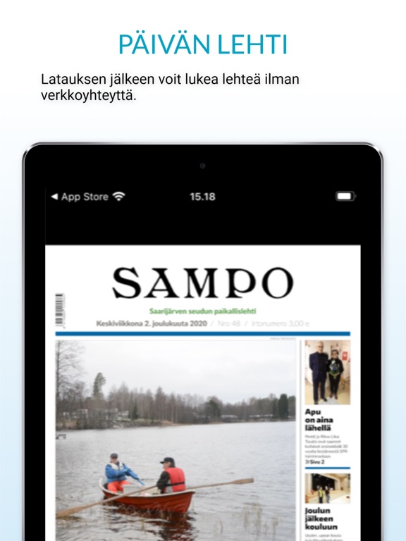 Screenshot #6 pour Sampo, päivän lehti