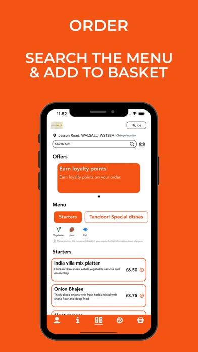 India Villa Restaurant Screenshot