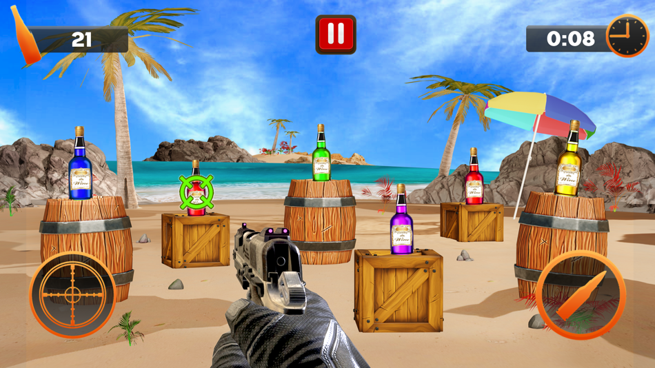 Bottle Shoot 3D Shooting Games - 6.0 - (iOS)