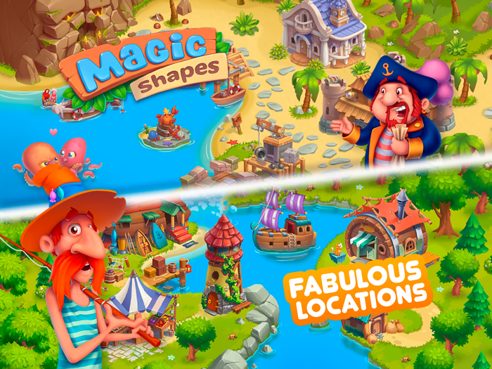 Magicshapes Match 3 Puzzle