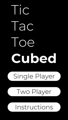 Game screenshot Tic Tac Toe CUBED! mod apk